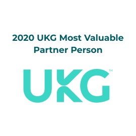 2020 UKG Most Valuable Partner Person