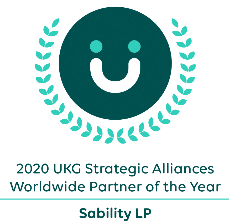 2020 UKG Partner award